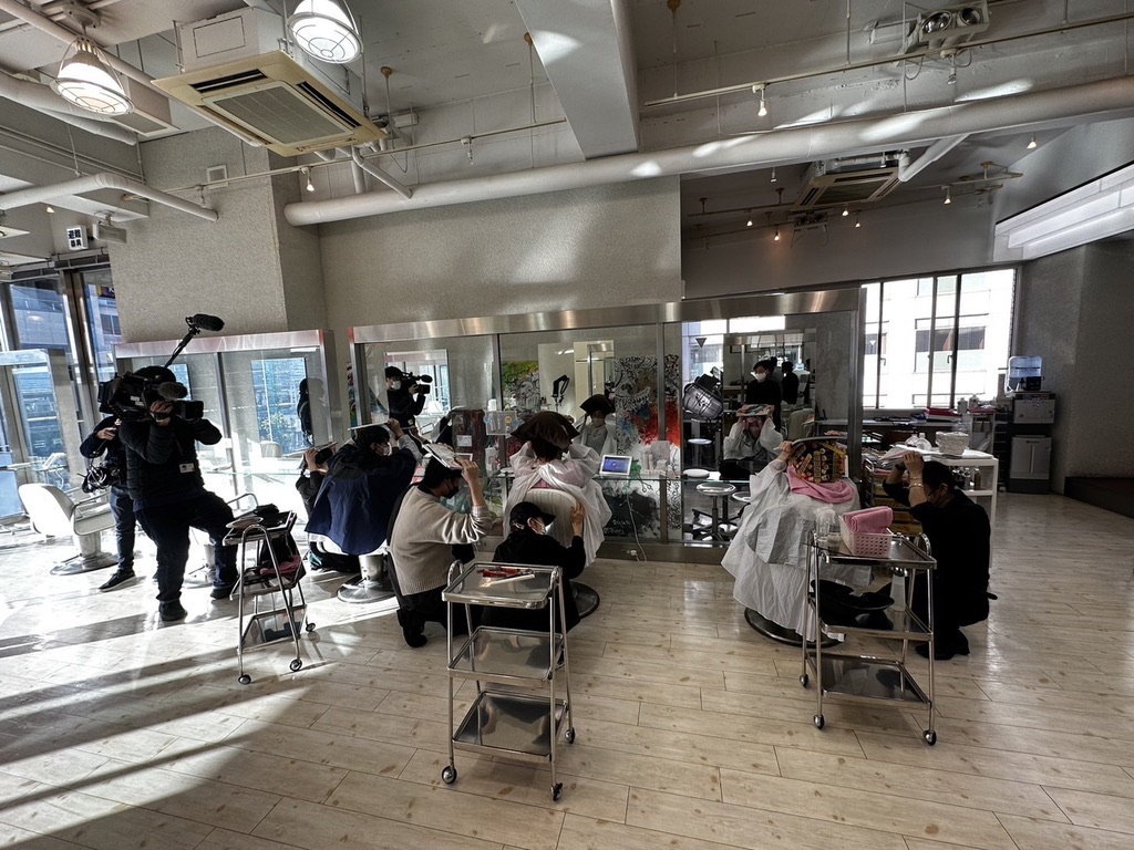 3月10日NHK神戸放送局にて、Beauty Forceの防災訓練の模様が放映されました。
